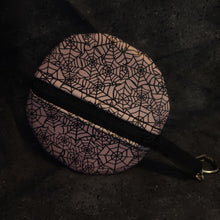 Load image into Gallery viewer, Pastel Pink Web Coin Purse