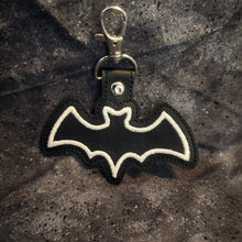 Load image into Gallery viewer, Black Bat Keychain