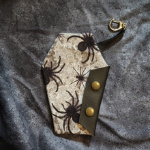 Load image into Gallery viewer, Spider Lace Web Coffin Wallet