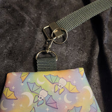 Load image into Gallery viewer, Pastel Bats Coffin Zipper Clutch Handbag