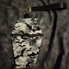 Load image into Gallery viewer, Lightning Bat Coffin Zipper Clutch Handbag