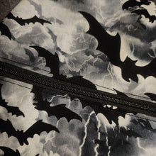 Load image into Gallery viewer, Lightning Bat Coffin Zipper Clutch Handbag