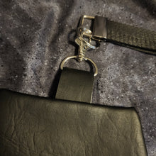 Load image into Gallery viewer, Purple Webs Coffin Zipper Clutch Handbag