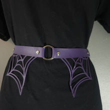 Load image into Gallery viewer, Spiderweb Lace Belt Accessory