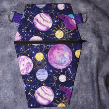 Load image into Gallery viewer, Galactic Dream Coffin Cross Body Shoulder Purse