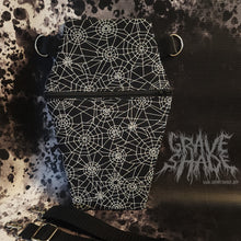 Load image into Gallery viewer, Web Weaver Coffin Cross Body Shoulder Purse