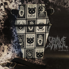 Load image into Gallery viewer, Mystic Tarot Coffin Cross Body Shoulder Purse