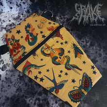 Load image into Gallery viewer, Tattoo Flash Coffin Cross Body Shoulder Purse