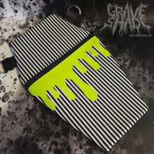 Load image into Gallery viewer, Toxic Stripes Coffin Cross Body Shoulder Purse