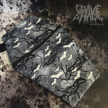 Load image into Gallery viewer, Midnight Flight Coffin Cross Body Shoulder Purse