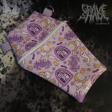 Load image into Gallery viewer, Haunted Whimsy Coffin Cross Body Shoulder Purse