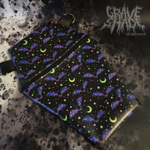 Load image into Gallery viewer, Starlight Bats Coffin Cross Body Shoulder Purse