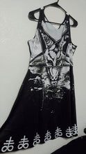 Load image into Gallery viewer, Question Everything Baphomet Dress | Dress | Nu Goth & Alternative Apparel | Build Your Empire Clothing Co.