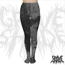 Load image into Gallery viewer, Grey Grunge Tights