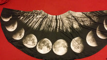 Load image into Gallery viewer, Moon Phase Skirt | Skirt | Nu Goth & Alternative Apparel | Build Your Empire Clothing Co.