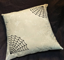 Load image into Gallery viewer, Nobody Puts Spider in the Corner Pillow Case | Pillow | Nu Goth & Alternative Apparel | Build Your Empire Clothing Co.