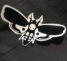Load image into Gallery viewer, Death Head Moth Vinyl Decal Sticker | Sticker | Nu Goth & Alternative Apparel | Build Your Empire Clothing Co.