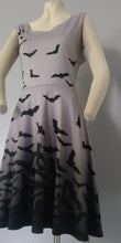 Load image into Gallery viewer, Fade to Bats Skater Dress