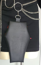 Load image into Gallery viewer, Blood Splatter Coffin Zipper Clutch Handbag