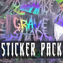 Load image into Gallery viewer, Grave Shade Vinyl Sticker Pack