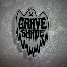 Load image into Gallery viewer, Grave Shade Ghost Acrylic Lapel Pin