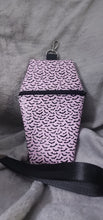 Load image into Gallery viewer, Pastel Pink Bats Coffin Zipper Clutch Handbag