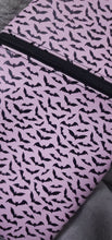 Load image into Gallery viewer, Pastel Pink Bats Coffin Zipper Clutch Handbag