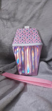 Load image into Gallery viewer, Pastel Eyeball Drip Holo Coffin Zipper Clutch Handbag