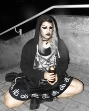 Load image into Gallery viewer, Question Everything Baphomet Dress | Dress | Nu Goth & Alternative Apparel | Build Your Empire Clothing Co.