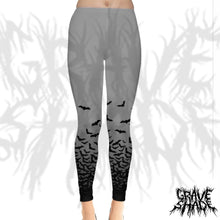 Load image into Gallery viewer, Fade to Bats Leggings