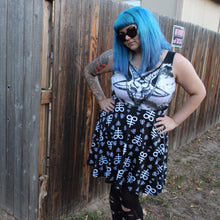 Load image into Gallery viewer, Blasphemous Baphomet Dress | Dress | Nu Goth & Alternative Apparel | Build Your Empire Clothing Co.