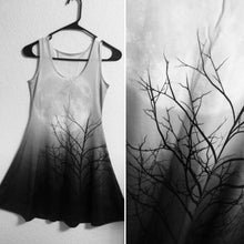 Load image into Gallery viewer, Full Moon Light Dress | Dress | Nu Goth & Alternative Apparel | Build Your Empire Clothing Co.