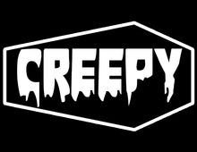 Load image into Gallery viewer, Coffin Creepy Border Vinyl Decal Sticker