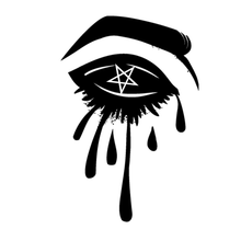 Load image into Gallery viewer, Sinning Eyes Vinyl Decal Sticker