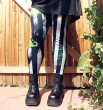 Load image into Gallery viewer, Say My Name 3 Times Leggings | Leggings | Nu Goth & Alternative Apparel | Build Your Empire Clothing Co.