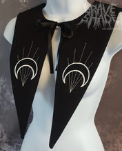 Load image into Gallery viewer, Lunar Fragment Nocturne Spire Removable Gothic Collar Accessory
