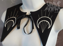 Load image into Gallery viewer, Lunar Fragment Vellichor Removable Gothic Collar Accessory
