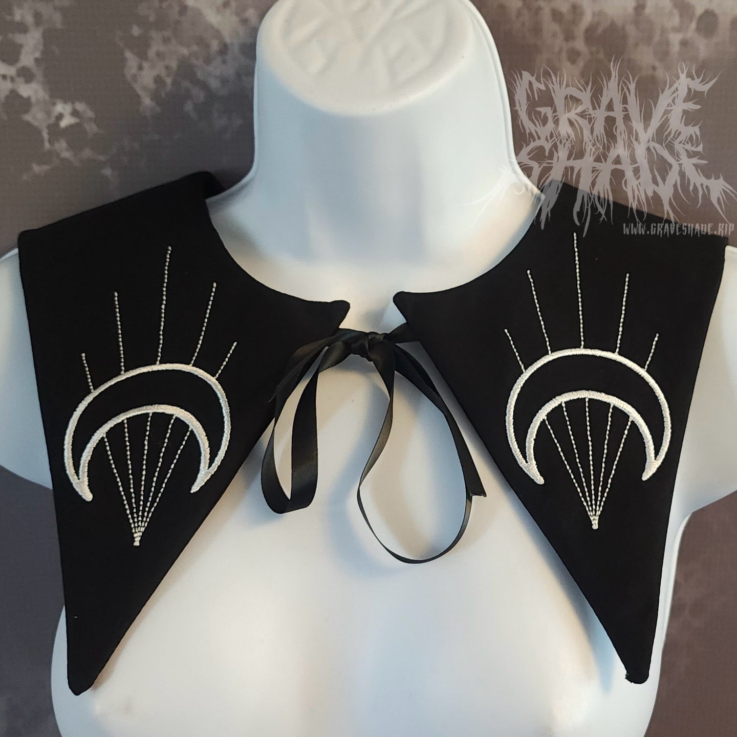 Lunar Fragment Vellichor Removable Gothic Collar Accessory