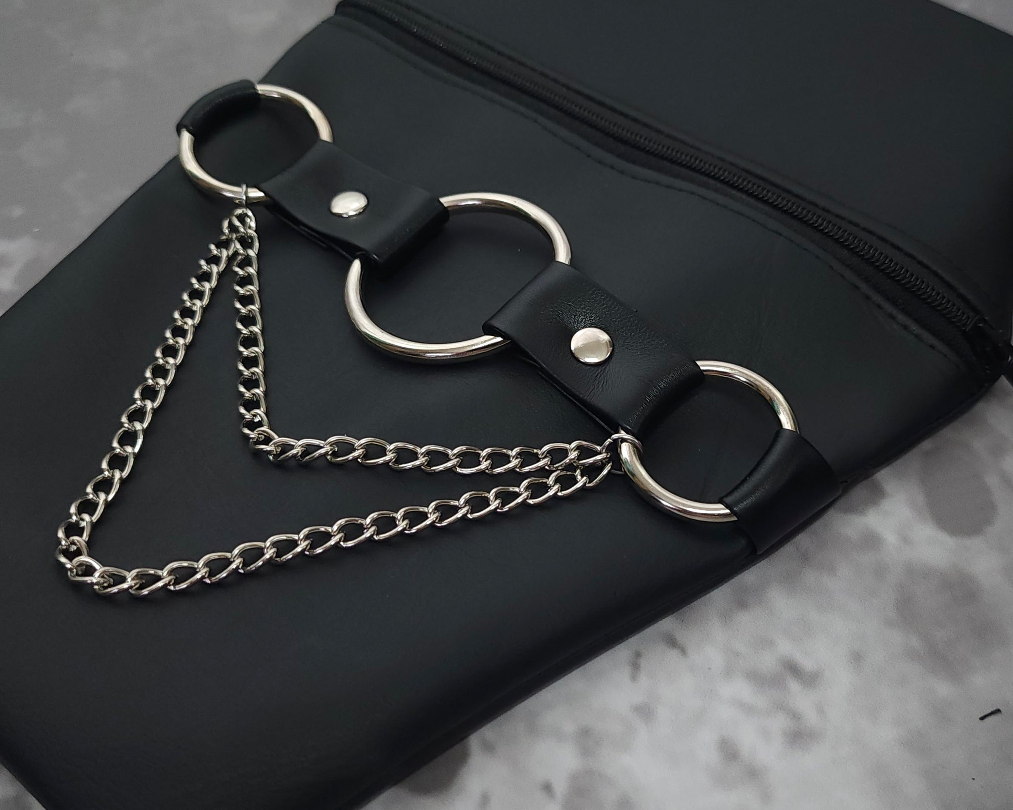 Doppelgänger Coffin Cross Body Shoulder Purse | WHERE DARK THREADS 