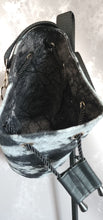 Load image into Gallery viewer, Abstract Denim Bucket Bag
