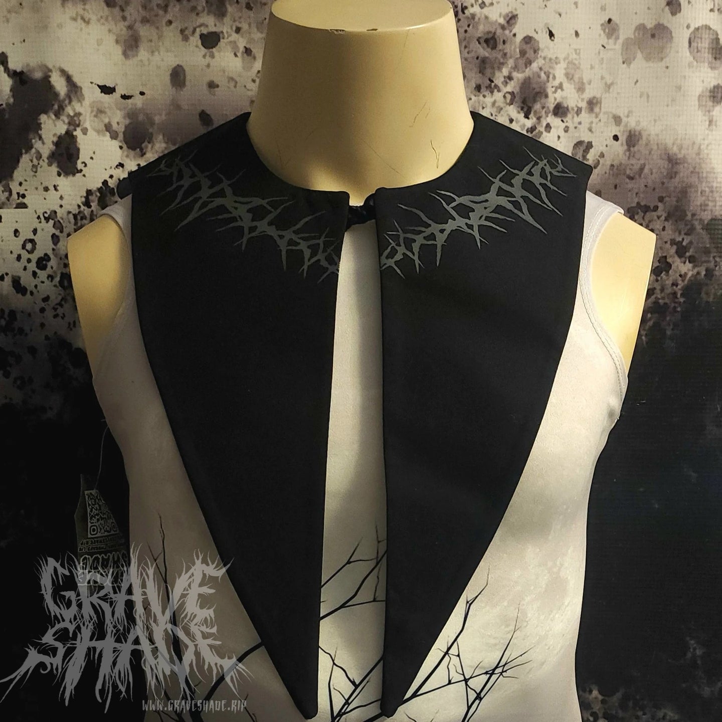 Thorn Sigil Removable Gothic Collar Accessory