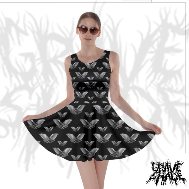bat skater dress Kreepsville